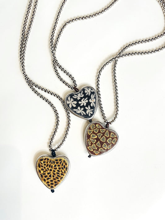 Collar corazón de azúcar