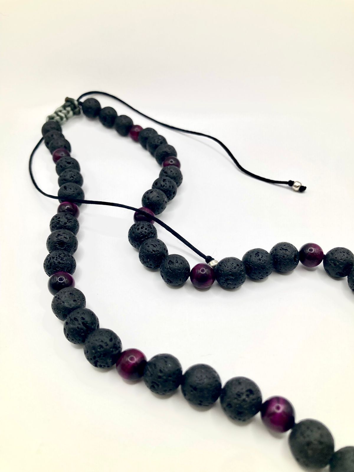 Collar Piedra Volcánica