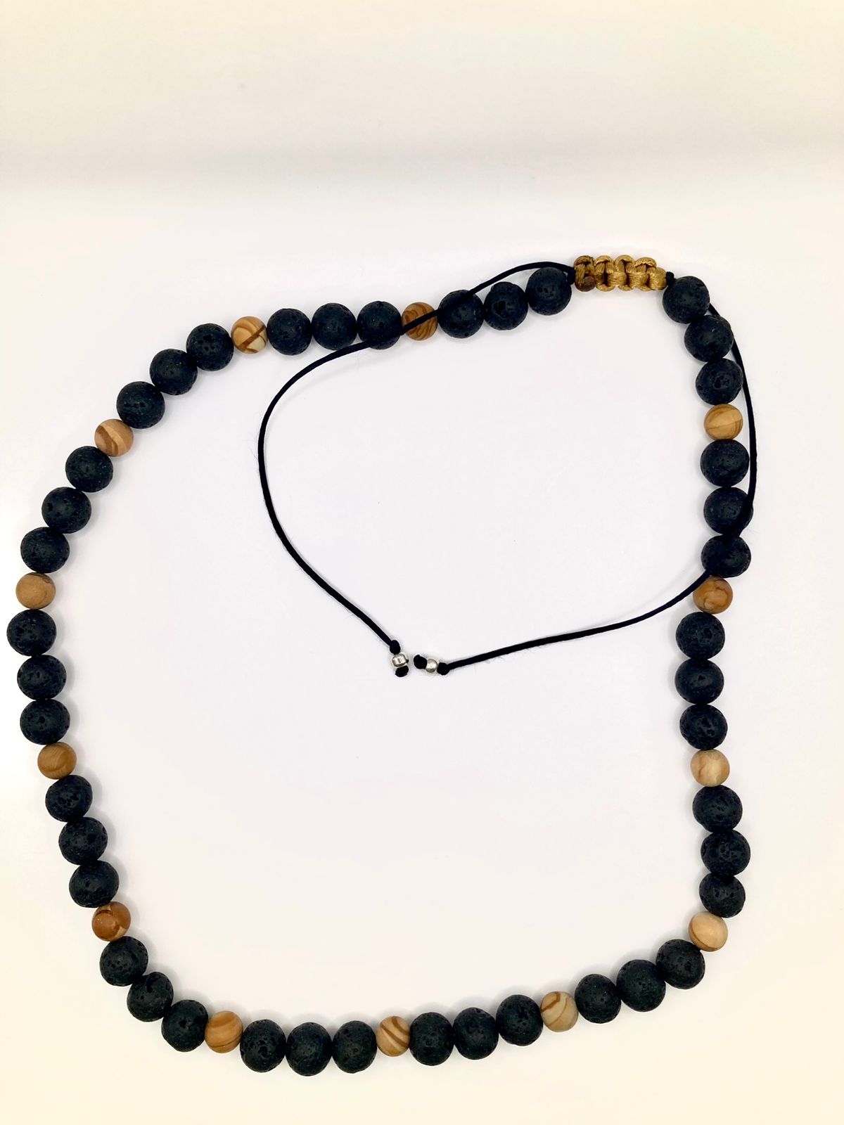 Collar Piedra Volcánica