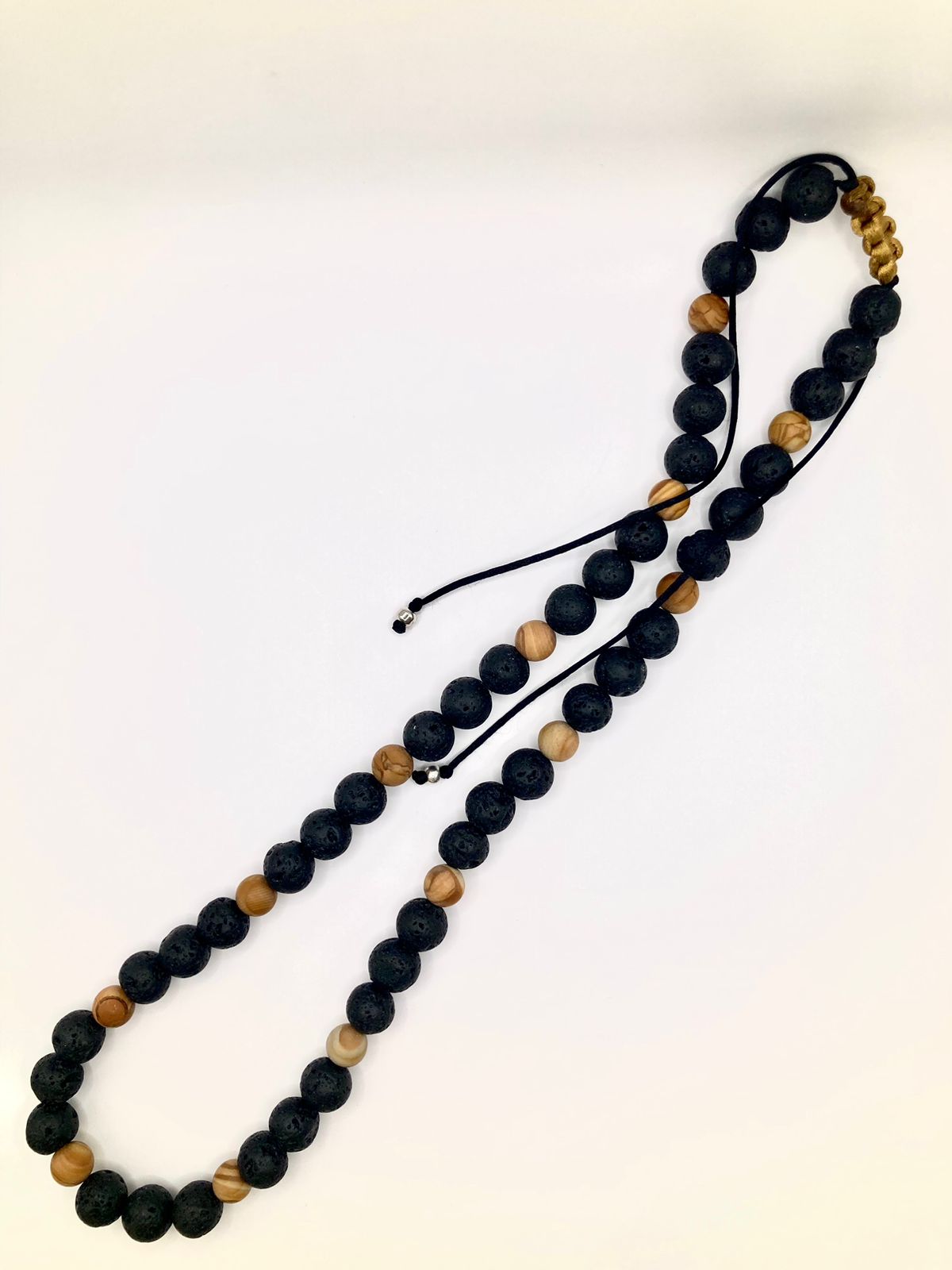 Collar Piedra Volcánica