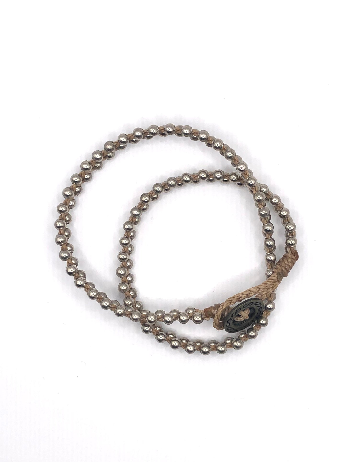 Pulsera doble Tejida